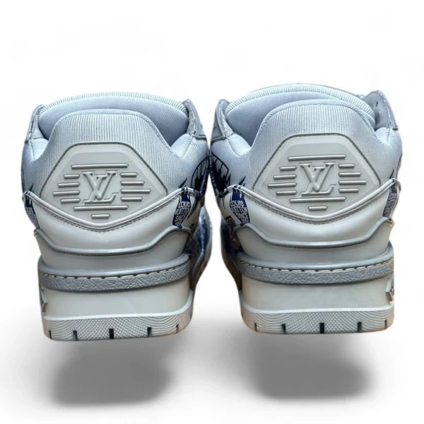 LOUIS VUITTON lv skate sneaker white and blue