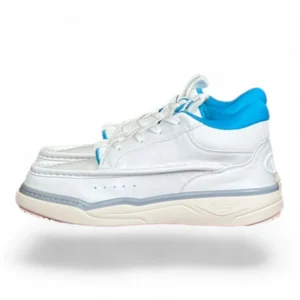 VALENTINO garavani one stud low-top white and blue