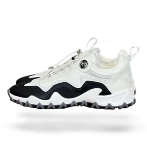 LOUIS VUITTON hike sneaker white and black