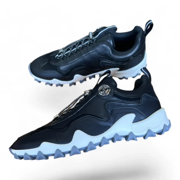 LOUIS VUITTON hike sneaker black and white