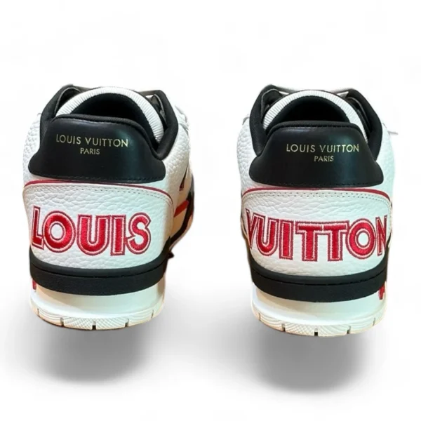 LOUIS VUITTON trainer white and black