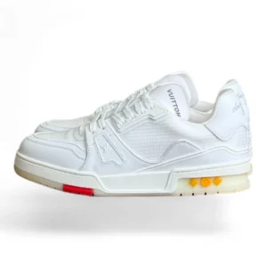 LOUIS VUITTON trainer all white