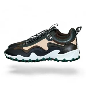 LOUIS VUITTON hike sneaker green and beige