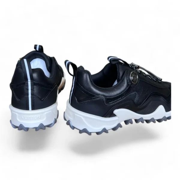 LOUIS VUITTON hike sneaker black and white