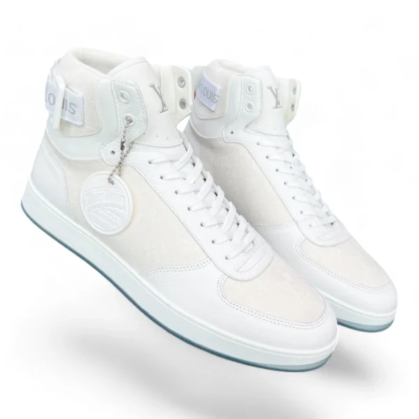 LOUIS VUITTON rivals sneaker boot white