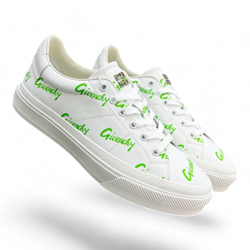 GIVENCHY city court white and green