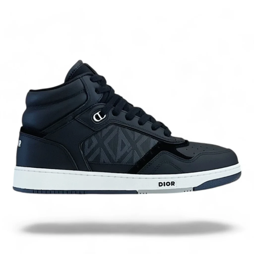 DIOR b27 high-top black and grey