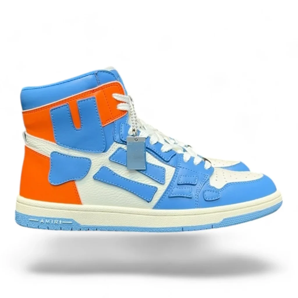 AMIRI skel top high blue and orange