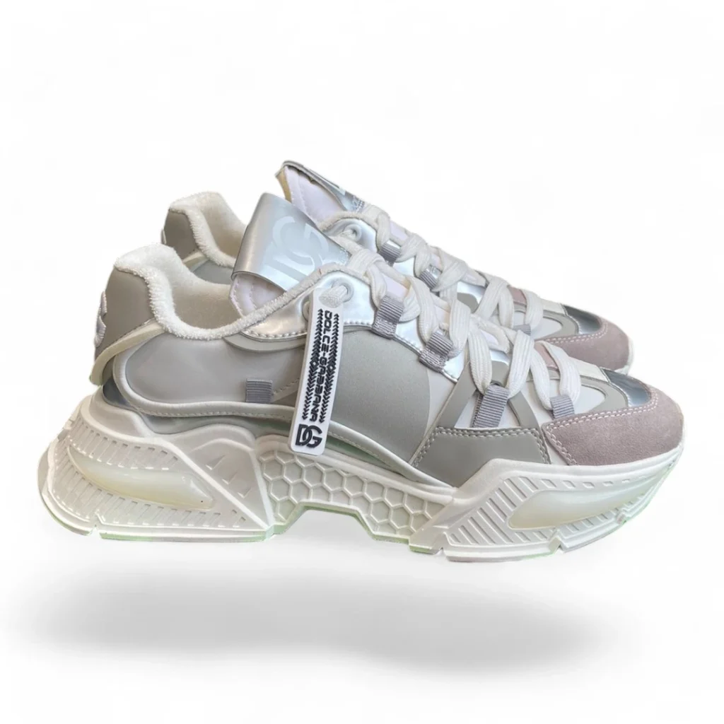 DOLCE&GABBANA ns1 chunky sneaker white and grey