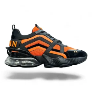 PHILIPP PLEIN runner bubble orange and black