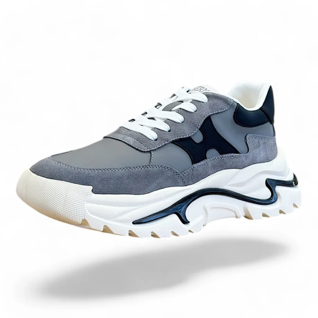 HERMÈS bounce sneaker grey and black