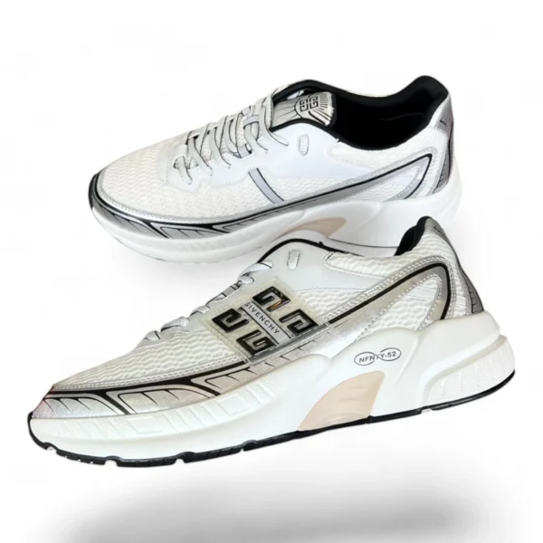 GIVENCHY giv 1 runner white and silver