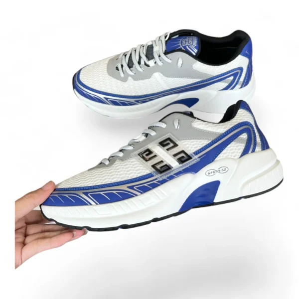 GIVENCHY giv 1 runner white and blue