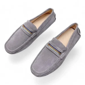 VERSACE medusa loafer grey