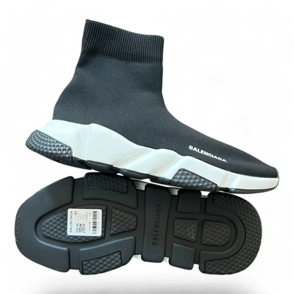 BALENCIAGA speed trainer black and white