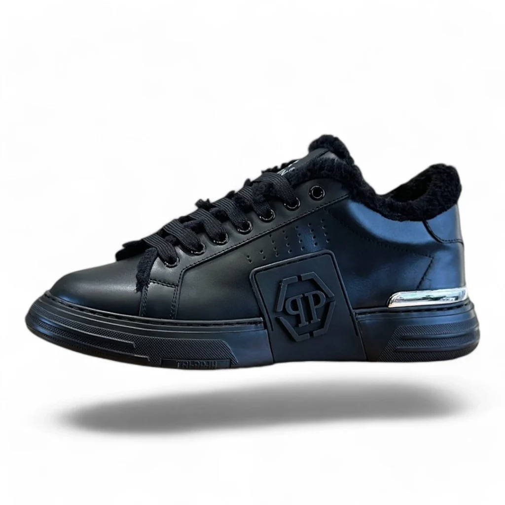 PHILIPP PLEIN phantom kick$ fur black