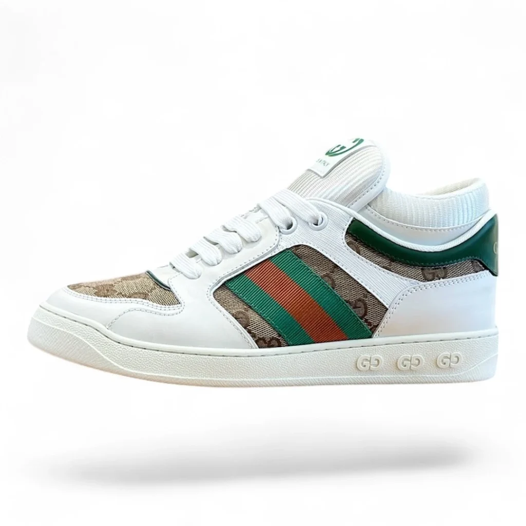 GUCCI tennis 1977 beige and white