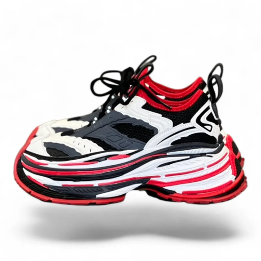 BALENCIAGA runner black and red
