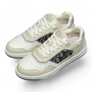 DIOR b27 low-top sneaker cream and white