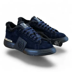PHILIPP PLEIN phantom kick$ fur blue