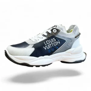 LOUIS VUITTON runaway pulse sneaker navy and white