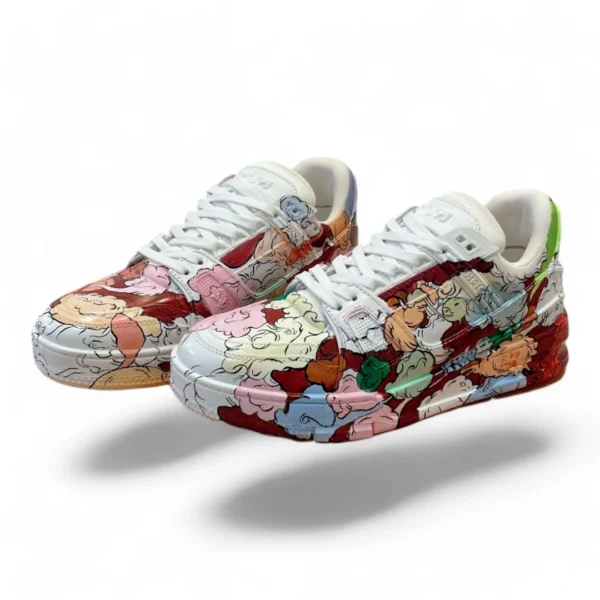 LOUIS VUITTON lv trainer multicolor
