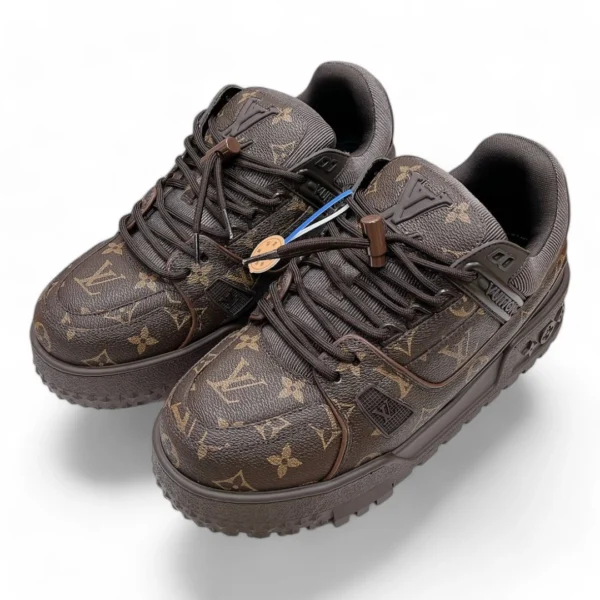 LOUIS VUITTON trainer brown monogram