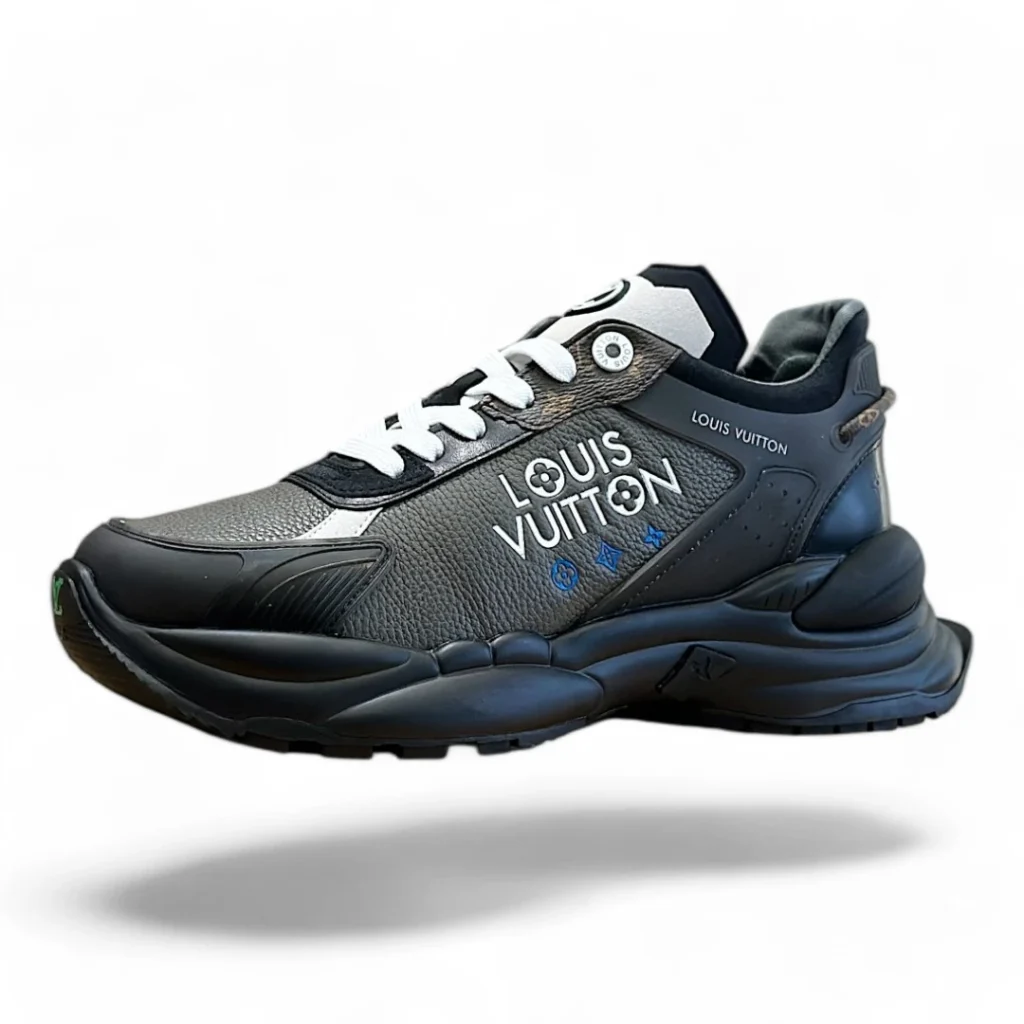 LOUIS VUITTON runaway pulse sneaker grey and black