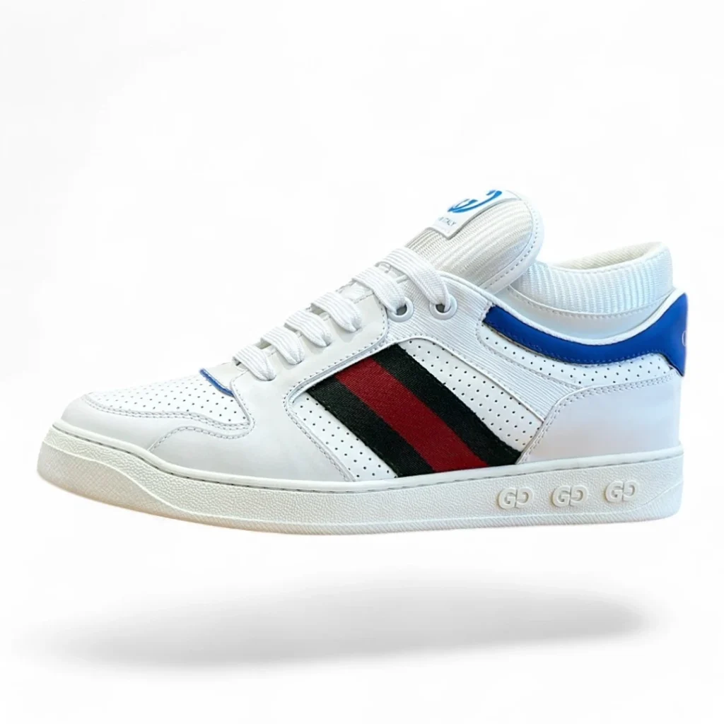 GUCCI tennis 1977 white and blue