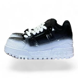 LOUIS VUITTON lv skate sneaker black gradient
