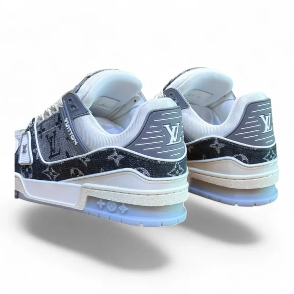 LOUIS VUITTON trainer denim blue