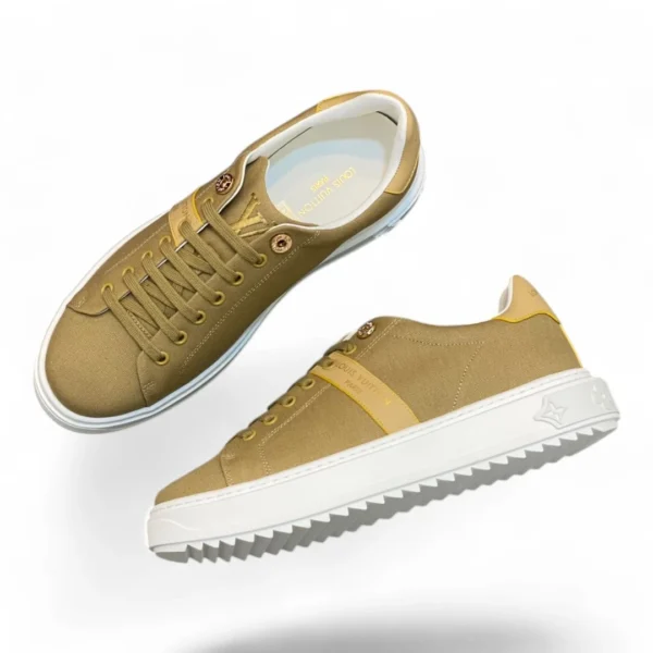 LOUIS VUITTON time out sneaker yellow