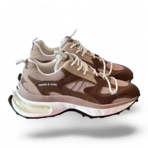 DSQUARED2 bubble sneaker beige and brown