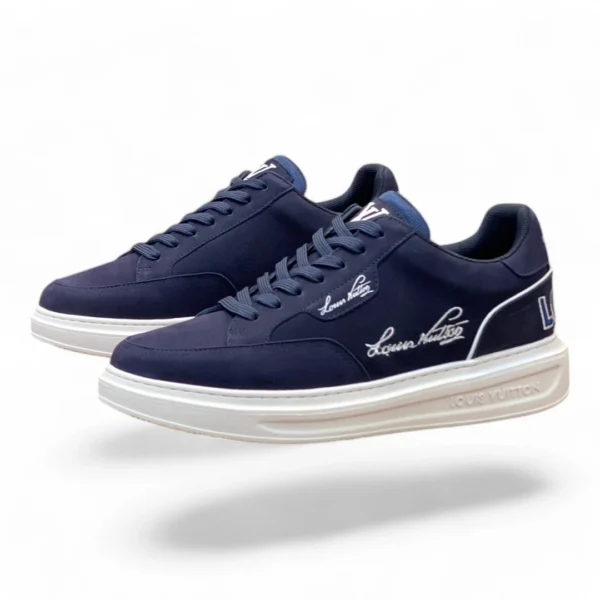 LOUIS VUITTON signature sneaker navy