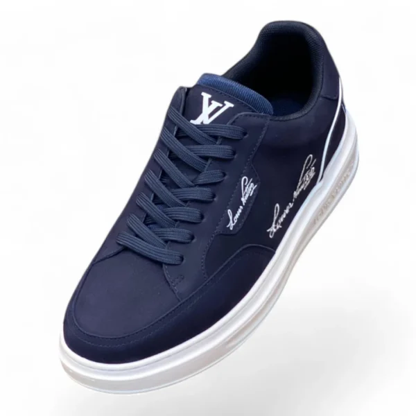 LOUIS VUITTON signature sneaker navy