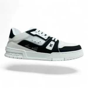 LOUIS VUITTON trainer black and white