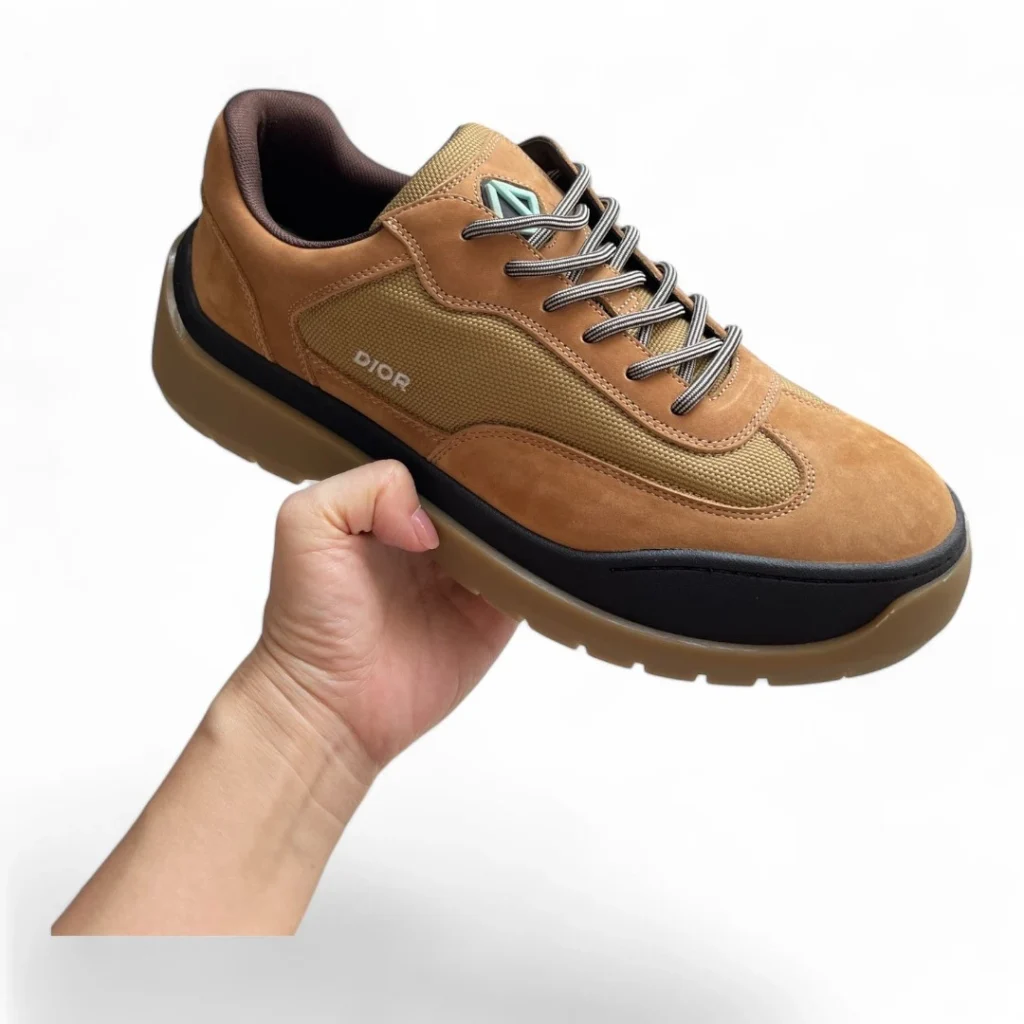 DIOR b31 sneaker beige and brown