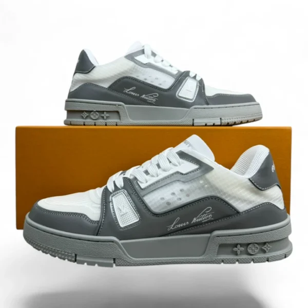LOUIS VUITTON trainer grey