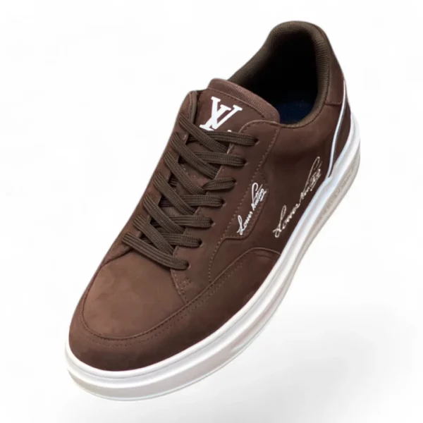 LOUIS VUITTON signature sneaker brown