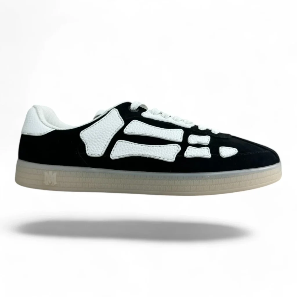 AMIRI skel low black and white