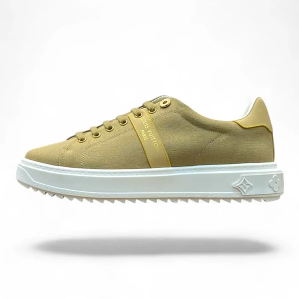 LOUIS VUITTON time out sneaker yellow
