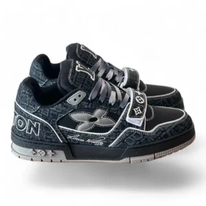 LOUIS VUITTON trainer low-top monogram 7 black