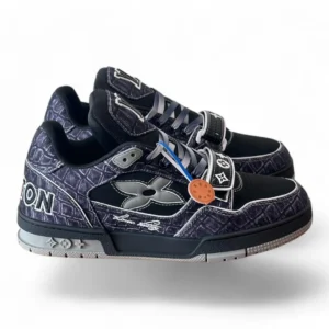 LOUIS VUITTON trainer low-top monogram black