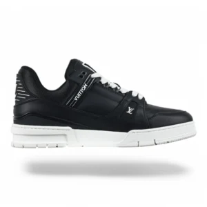 LOUIS VUITTON lv trainer black and white