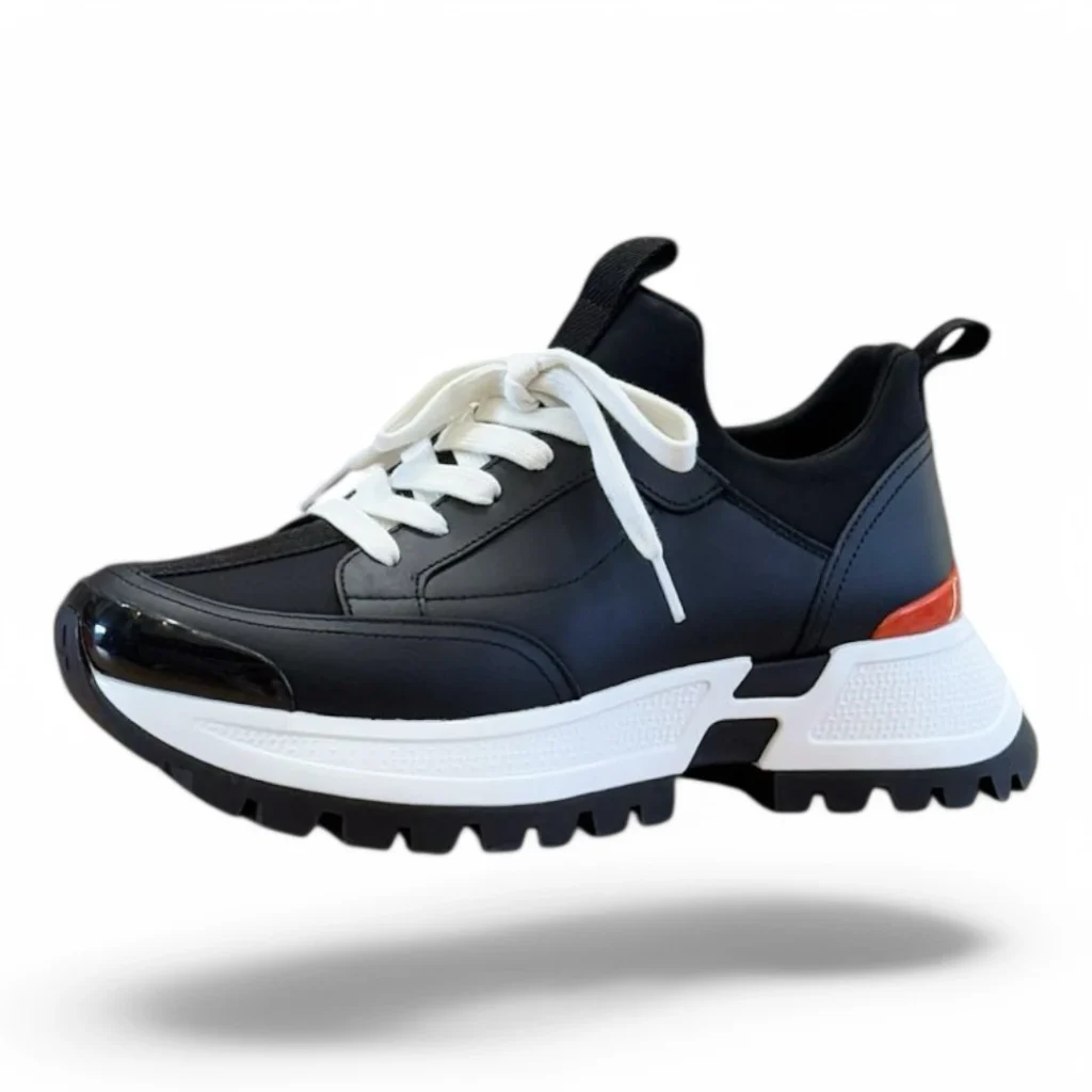 HERMÈS bounce sneaker black and white