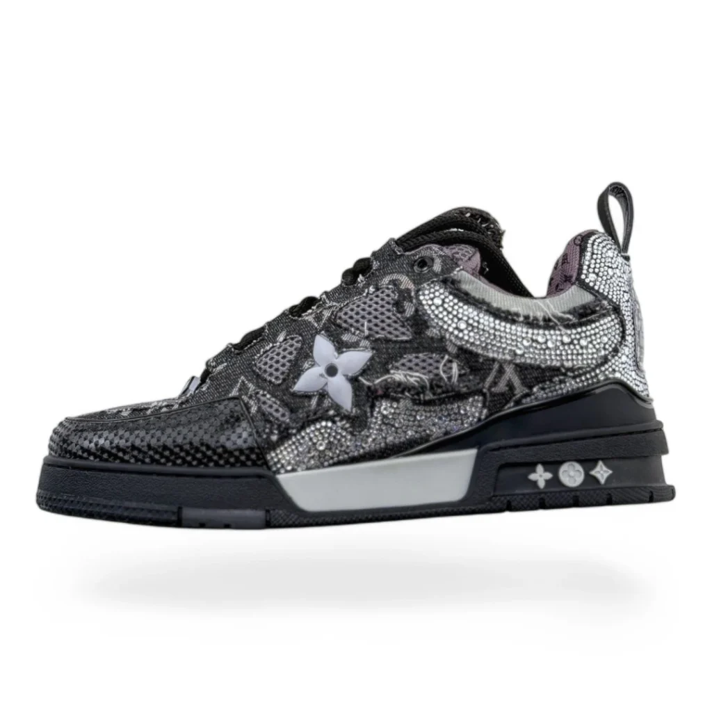 LOUIS VUITTON lv trainer sparkle black