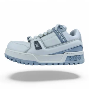LOUIS VUITTON lv trainer maxi grey and white