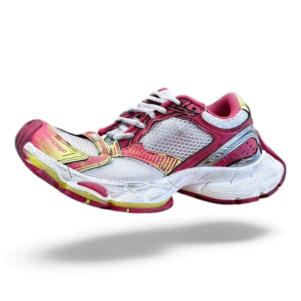BALENCIAGA runner pink and yellow