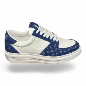 LOUIS VUITTON lv skate white and blue monogram