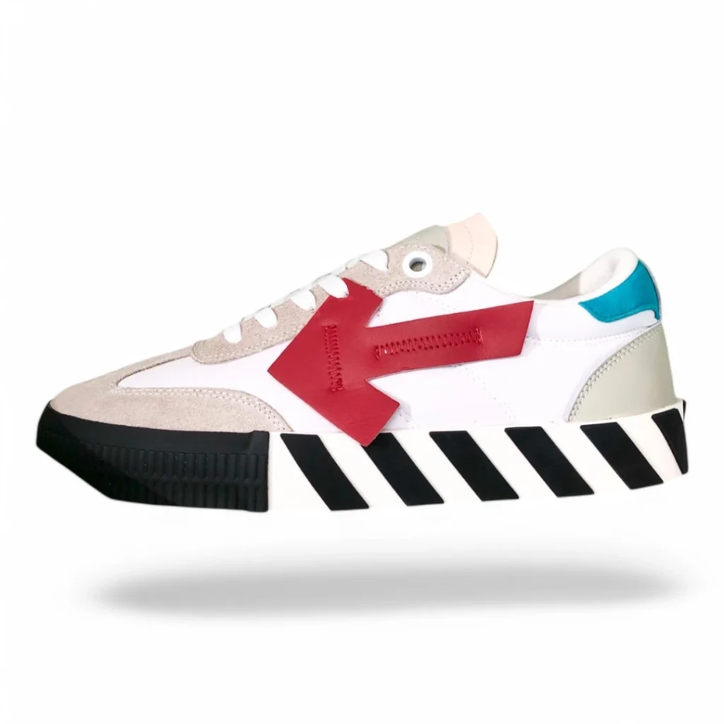 OFF-WHITE out of office red and teal